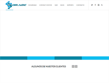 Tablet Screenshot of orade.com